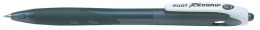 Golyóstoll, 0,22 mm, nyomógombos, PILOT "Rexgrip", fekete